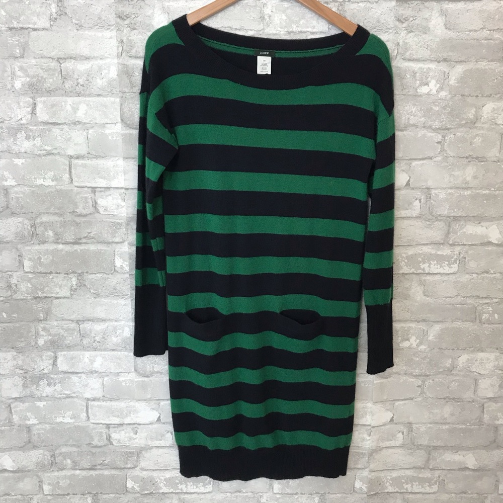 J. Crew Sweater Dress Wool Blend Size XS X-Small